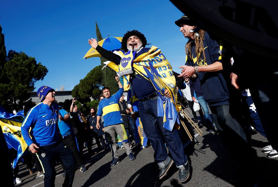 Fotos: Previa de la final de la Copa Libertadores entre River Plate y Boca Juniors en Madrid