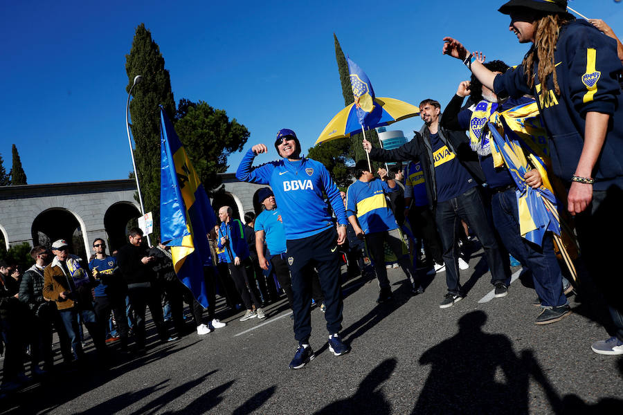 Fotos: Previa de la final de la Copa Libertadores entre River Plate y Boca Juniors en Madrid