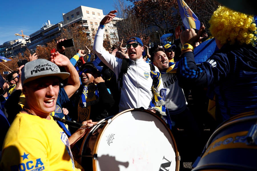 Fotos: Previa de la final de la Copa Libertadores entre River Plate y Boca Juniors en Madrid