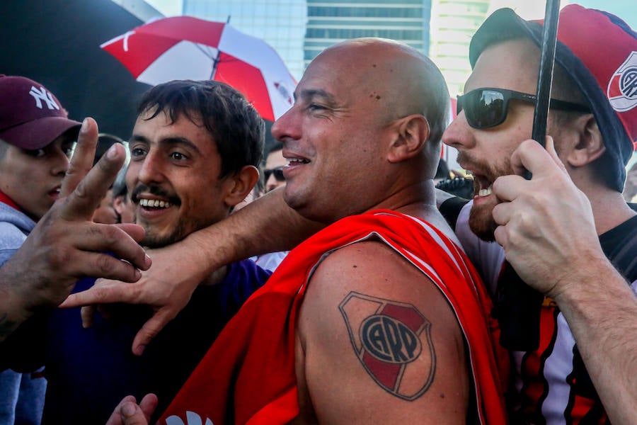 Fotos: Previa de la final de la Copa Libertadores entre River Plate y Boca Juniors en Madrid