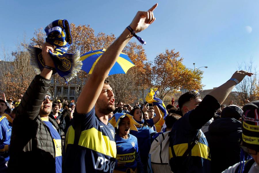 Fotos: Previa de la final de la Copa Libertadores entre River Plate y Boca Juniors en Madrid