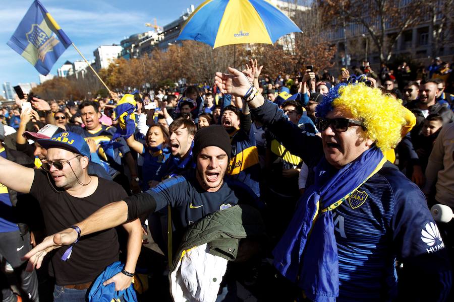 Fotos: Previa de la final de la Copa Libertadores entre River Plate y Boca Juniors en Madrid