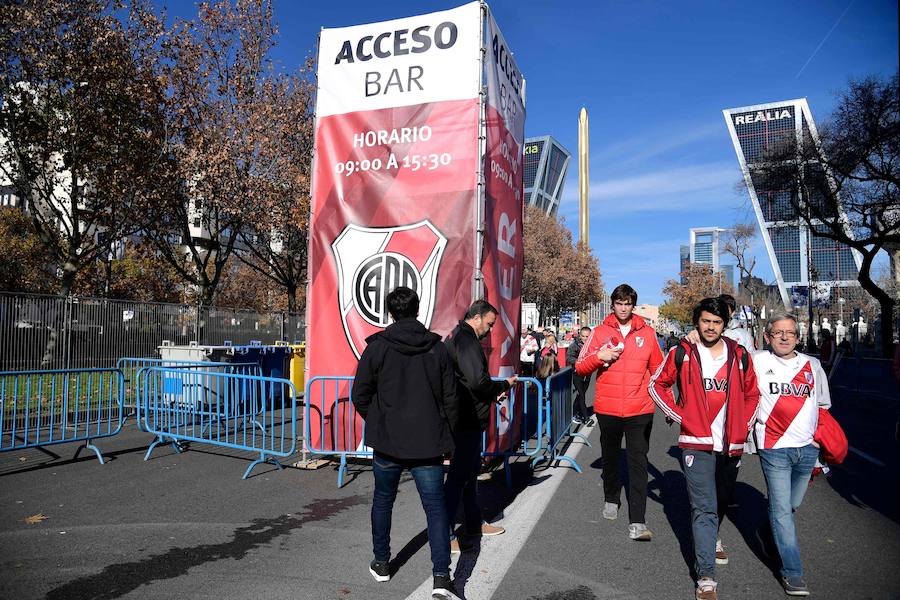 Fotos: Previa de la final de la Copa Libertadores entre River Plate y Boca Juniors en Madrid