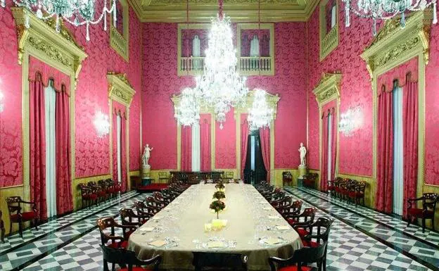 Salón Dorado de la Casa Llotja de Mar de Barcelona.