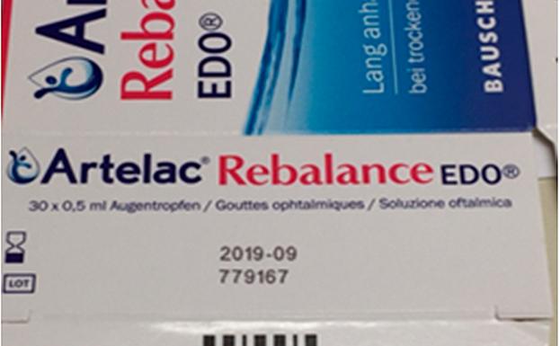 Sanidad ordena retirar del mercado un colirio y pide a los pacientes que dejen de utilizarlo