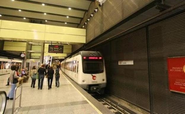 Metro en Valencia | Horarios del metro y tranvía por la noche del viernes 14 de diciembre de 2018 en Valencia