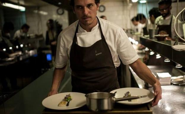 El cocinero chileno Rodolfo Guzmán. 