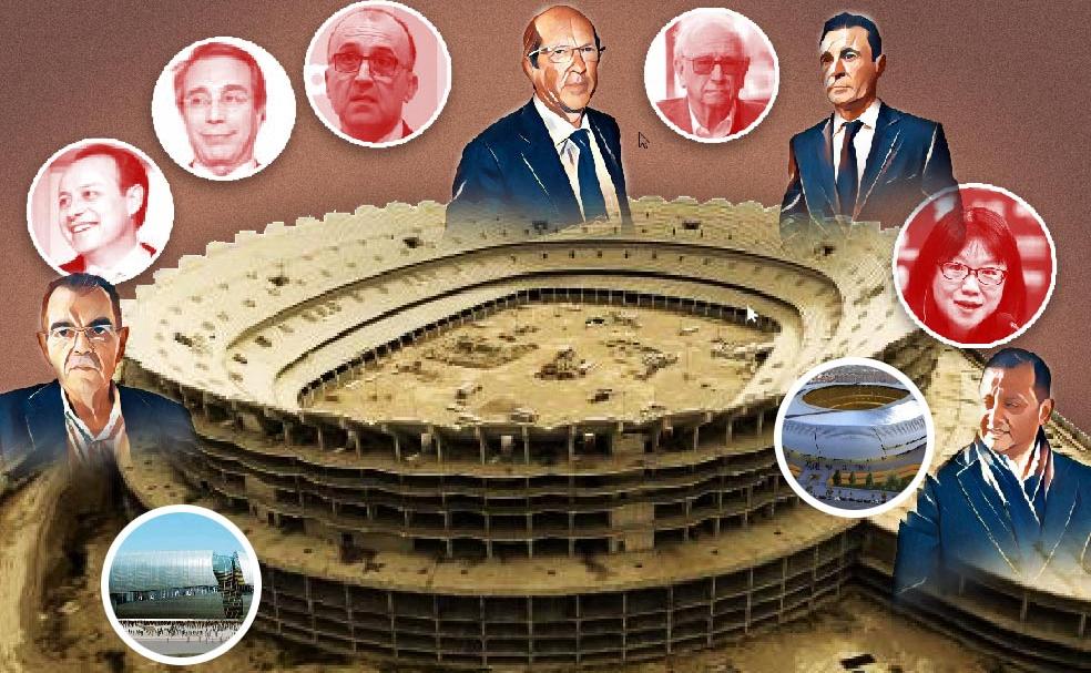 Los nueve presidentes del Nuevo Mestalla