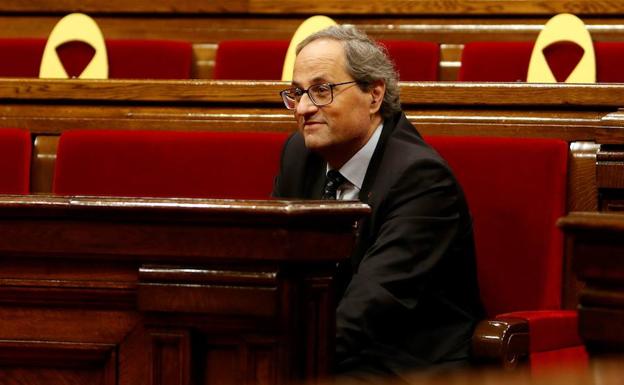 El presidente de la Generalitat, Quim Torra.