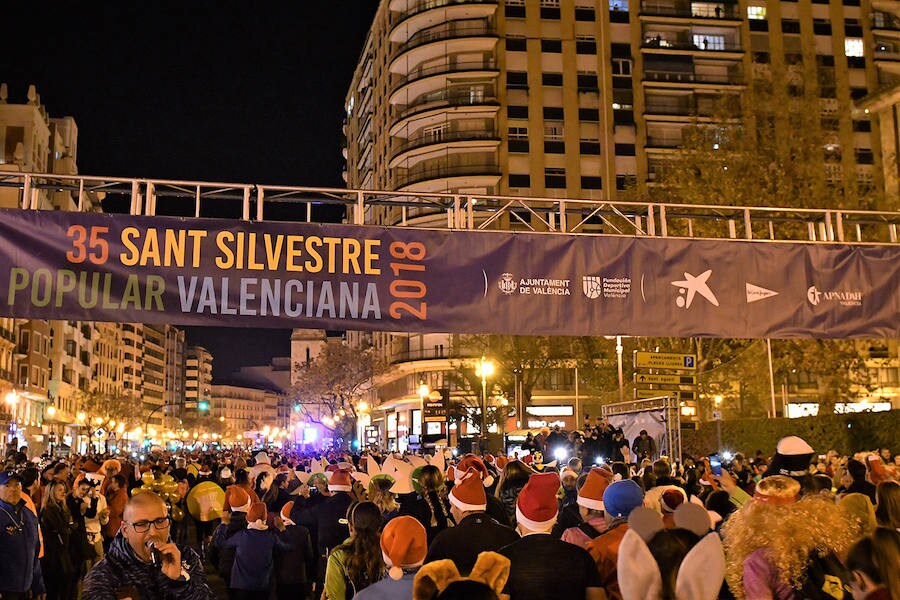 Fotos: Carrera popular San Silvestre de Valencia 2018