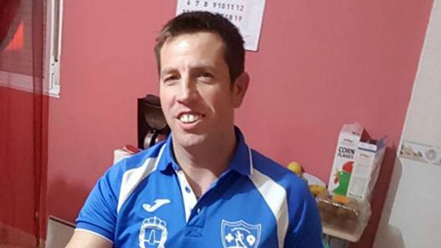 José Enrique Abuín, 'El Chicle'.