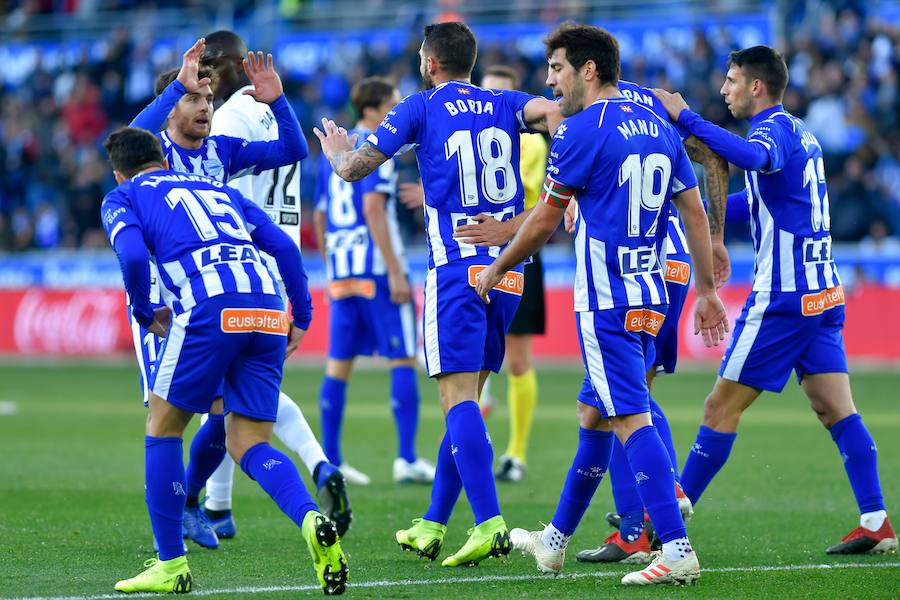 Estas son las imágenes del partido de la jornada 18 de LaLiga en Mendizorroza