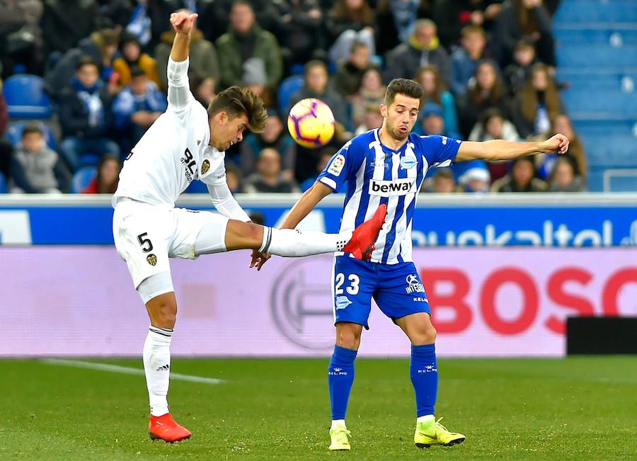 Estas son las imágenes del partido de la jornada 18 de LaLiga en Mendizorroza