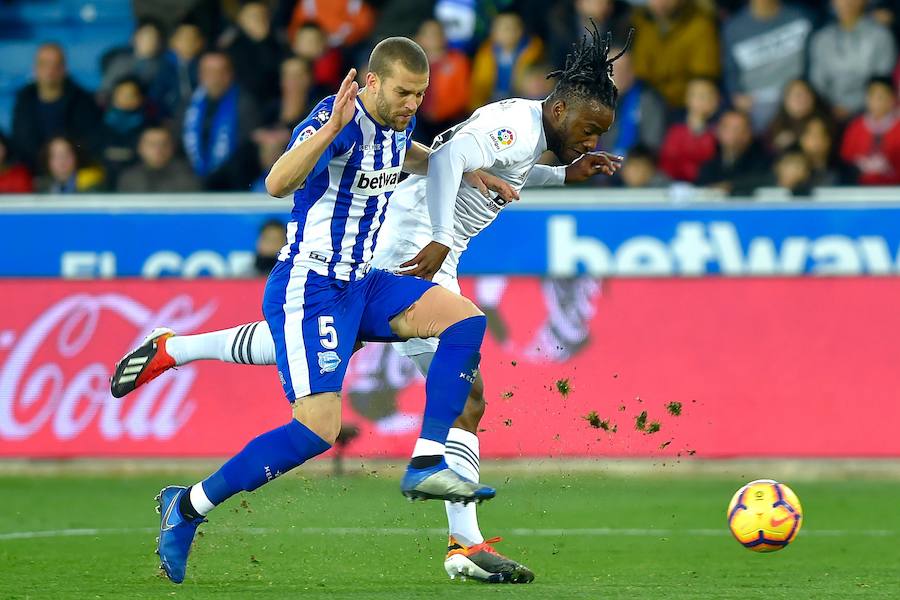 Estas son las imágenes del partido de la jornada 18 de LaLiga en Mendizorroza