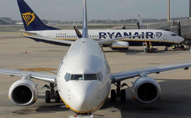 Aviones en el aeropuerto de El Prat.