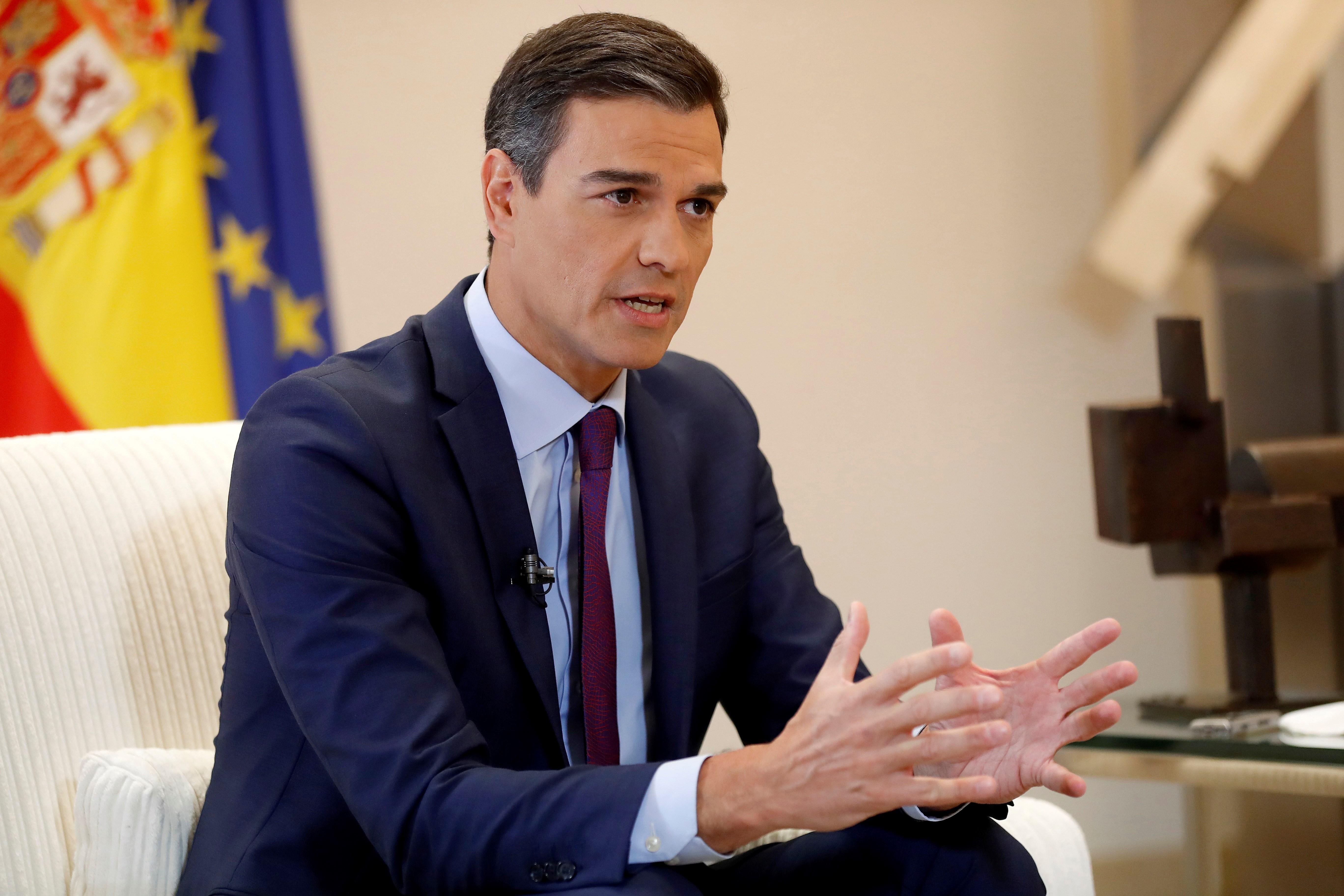 El presidente del Gobierno, Pedro Sánchez.