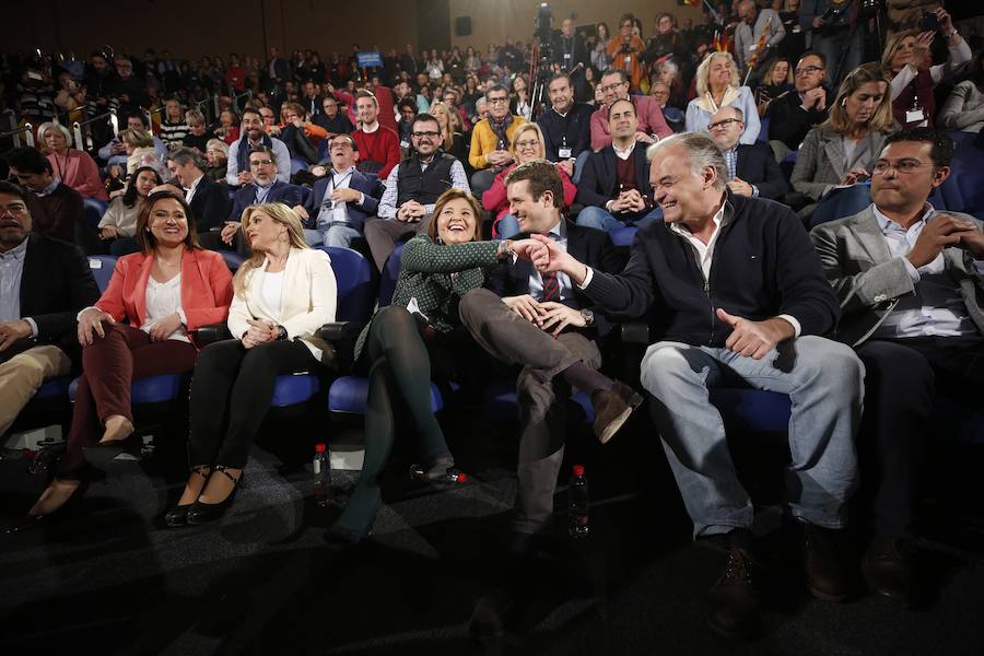 Fotos: Pablo Casado presenta a los candidatos a la alcaldía de Valencia, Alicante y Castellón