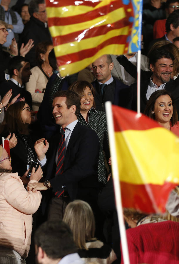 Fotos: Pablo Casado presenta a los candidatos a la alcaldía de Valencia, Alicante y Castellón