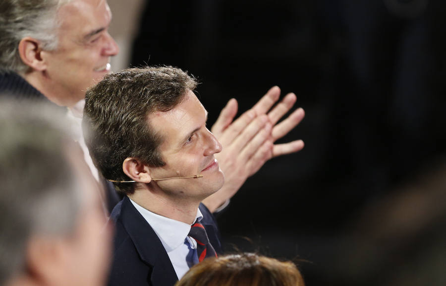 Fotos: Pablo Casado presenta a los candidatos a la alcaldía de Valencia, Alicante y Castellón