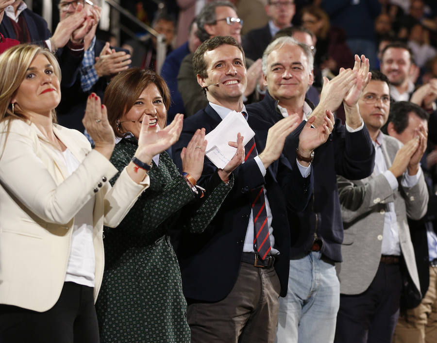 Fotos: Pablo Casado presenta a los candidatos a la alcaldía de Valencia, Alicante y Castellón