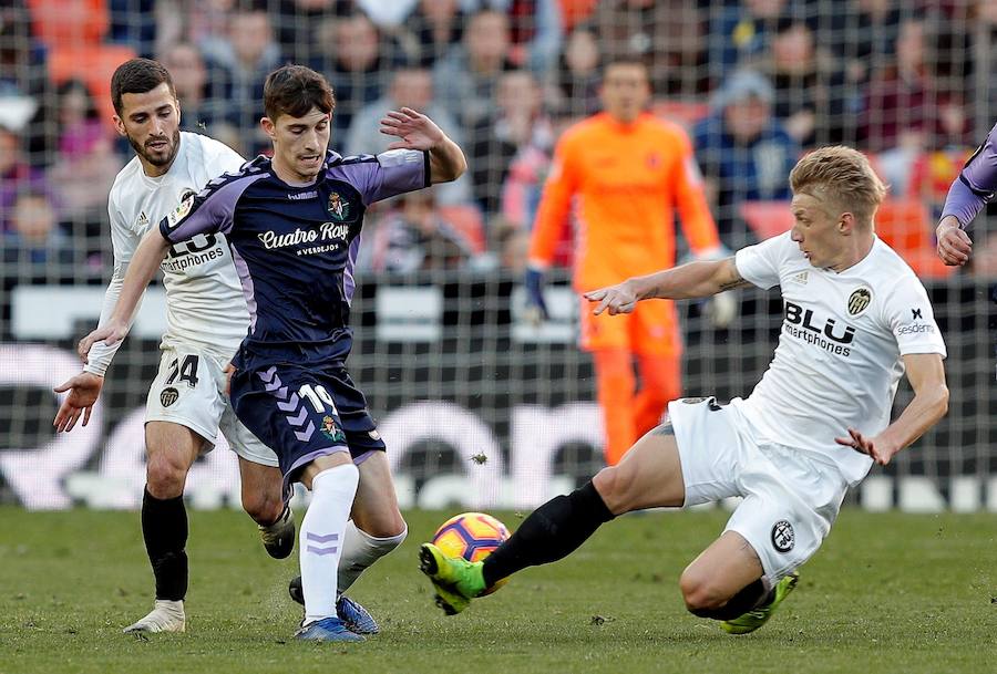 Estas son las imágenes que deja el partido de la jornada 19 de LaLiga en Mestalla