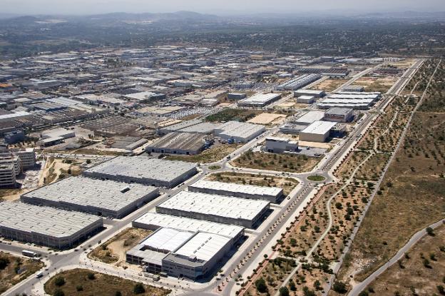 Parte de la zona industrial de Paterna. 