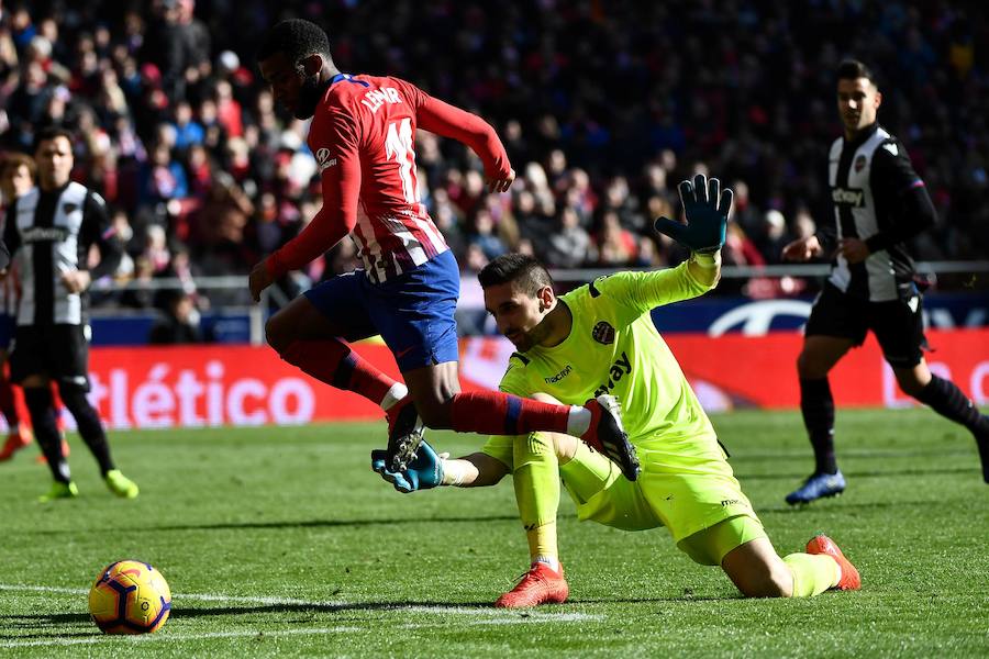 El partido de la jornada 19 de LaLiga en el Wanda Metropolitano deja estas imágenes de las mejores jugadas