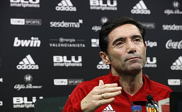 Marcelino García Toral, entrenador del Valencia CF. 