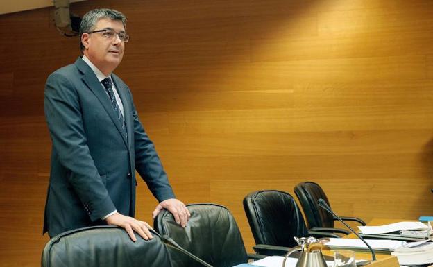 El presidente de Les Corts Valencianes, Enric Morera. 