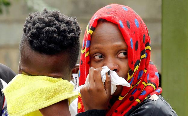 Imagen principal - Fin del ataque yihadista contra un complejo hotelero en Kenia
