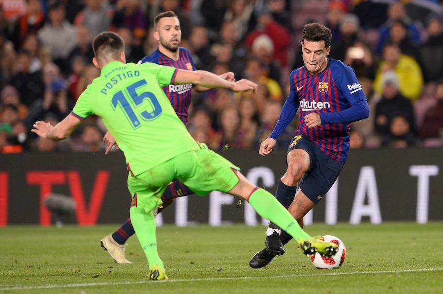 Estas son las imágenes que deja el partido de octavos de final en el Camp Nou