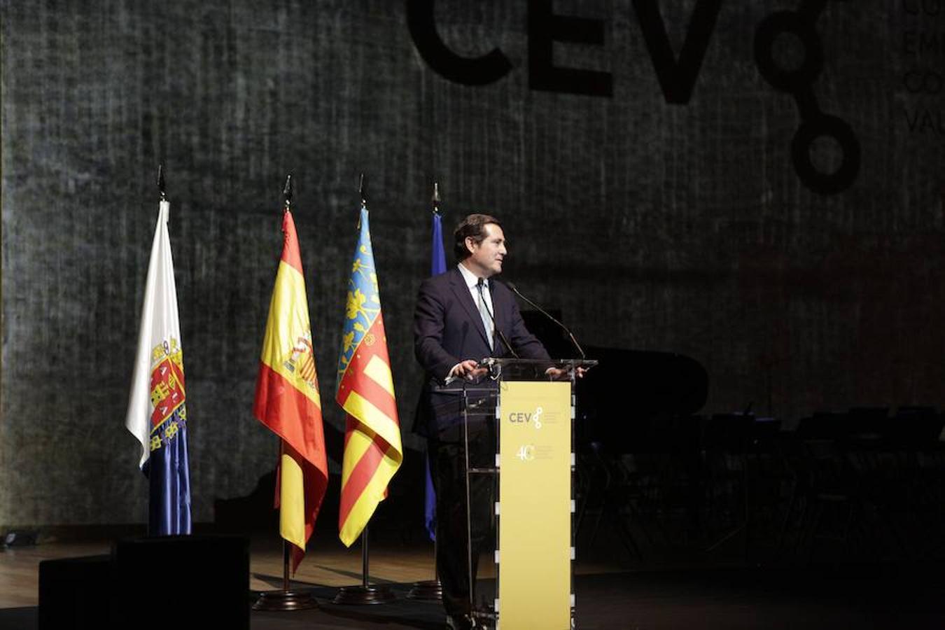 Fotos: El rey Felipe VI preside el aniversario de la patronal autonómica valenciana CEV