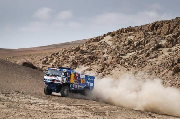 Nikolaev lleva tres victorias consecutivas en el Dakar.