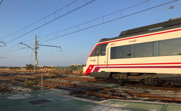 Tren de cercanías Renfe, en una imagen de archivo.