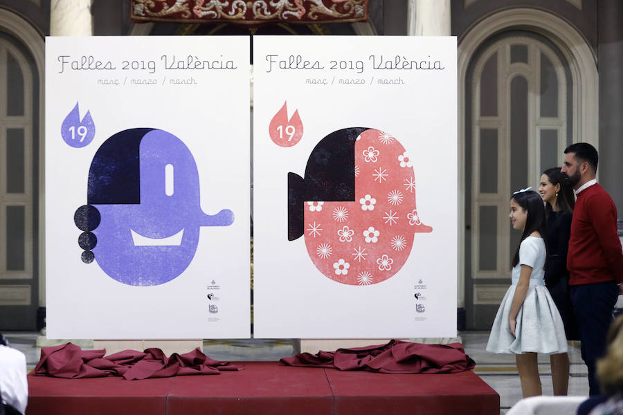 Fotos: Presentación del cartel de las Fallas 2019