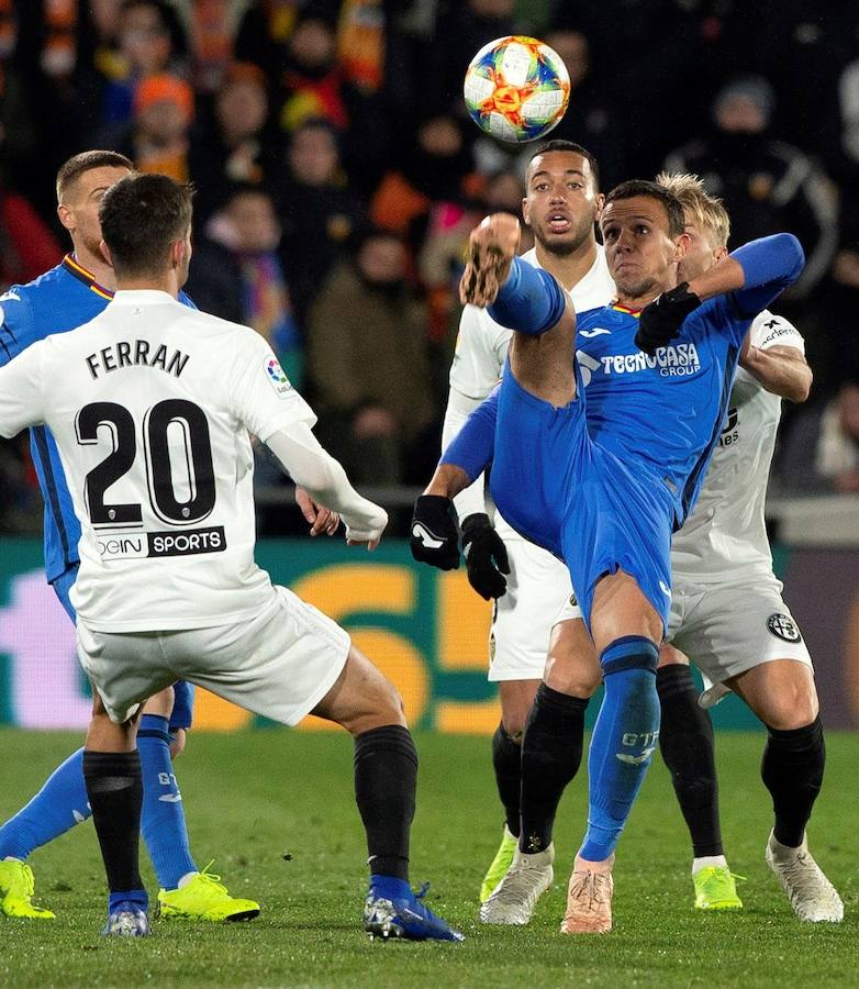 Imágenes de la ida de cuartos de final en el Coliseum Alfonso Pérez