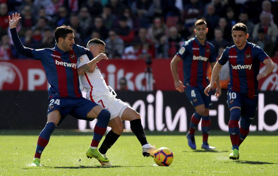 Estas son las imágenes que deja el partido de la jornada 21 de LaLiga en el Sánchez Pizjuán