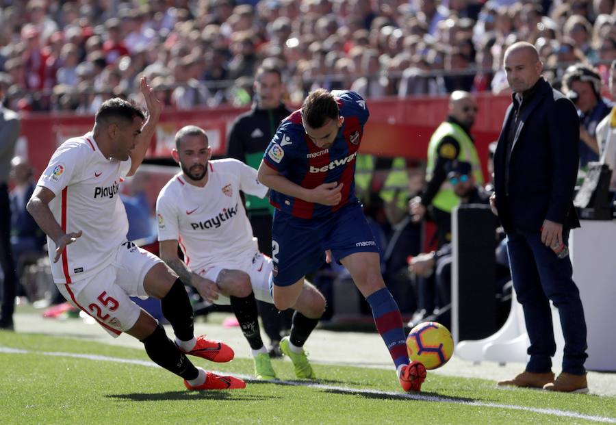 Estas son las imágenes que deja el partido de la jornada 21 de LaLiga en el Sánchez Pizjuán