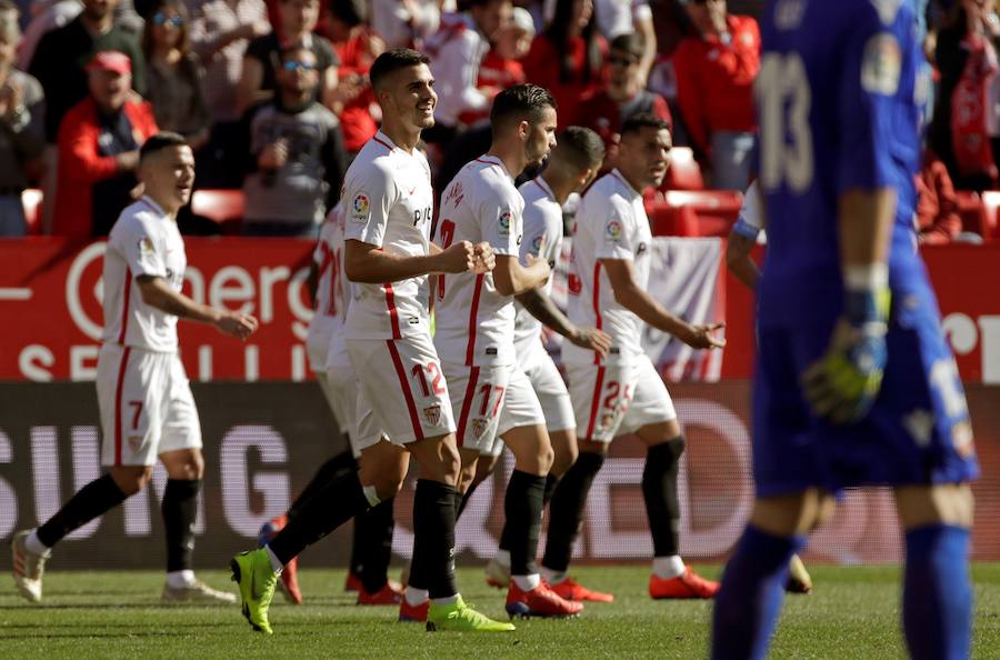 Estas son las imágenes que deja el partido de la jornada 21 de LaLiga en el Sánchez Pizjuán