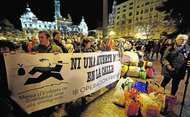 Las protestas arrecian en las calles de Valencia