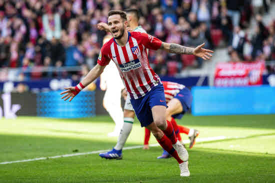 El jugador ilicitando, tras marcar el gol al Getafe. 