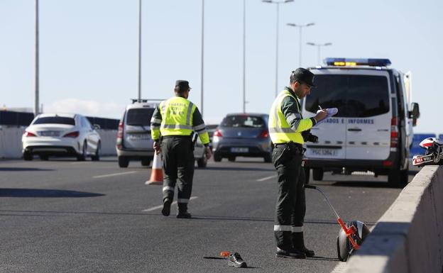 Lugar del accidente.