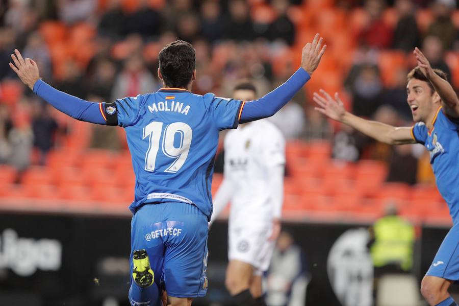 Las mejores imágenes del partido de vuelta de cuartos de final en Mestalla