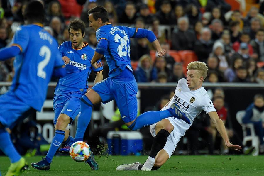 Las mejores imágenes del partido de vuelta de cuartos de final en Mestalla