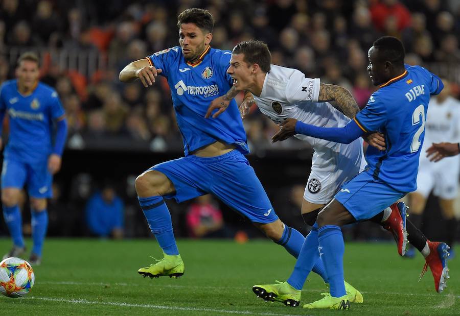 Las mejores imágenes del partido de vuelta de cuartos de final en Mestalla