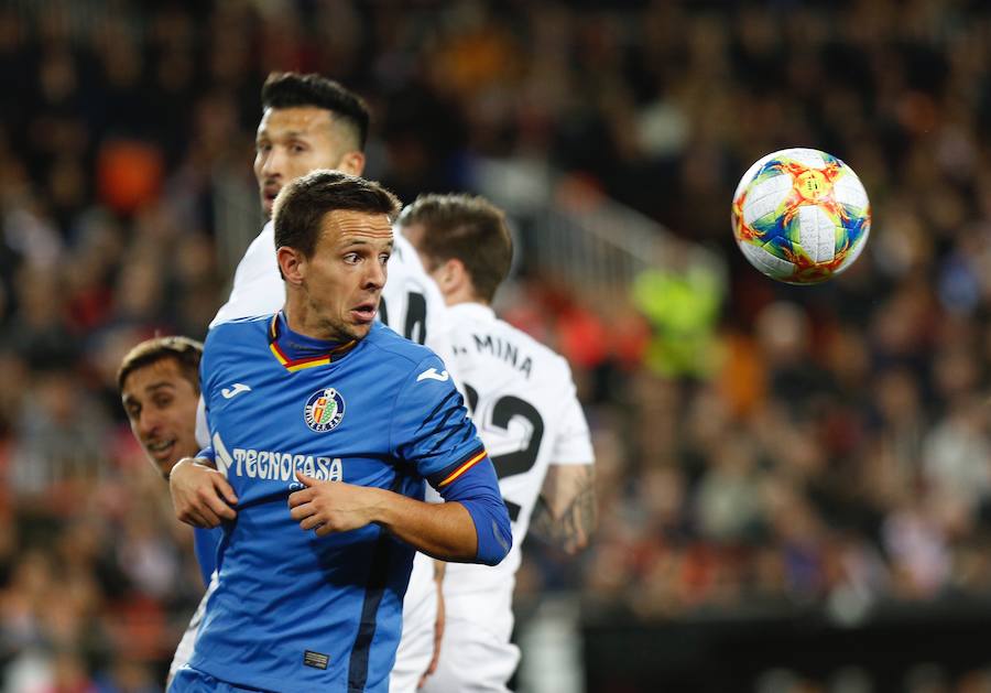 Las mejores imágenes del partido de vuelta de cuartos de final en Mestalla