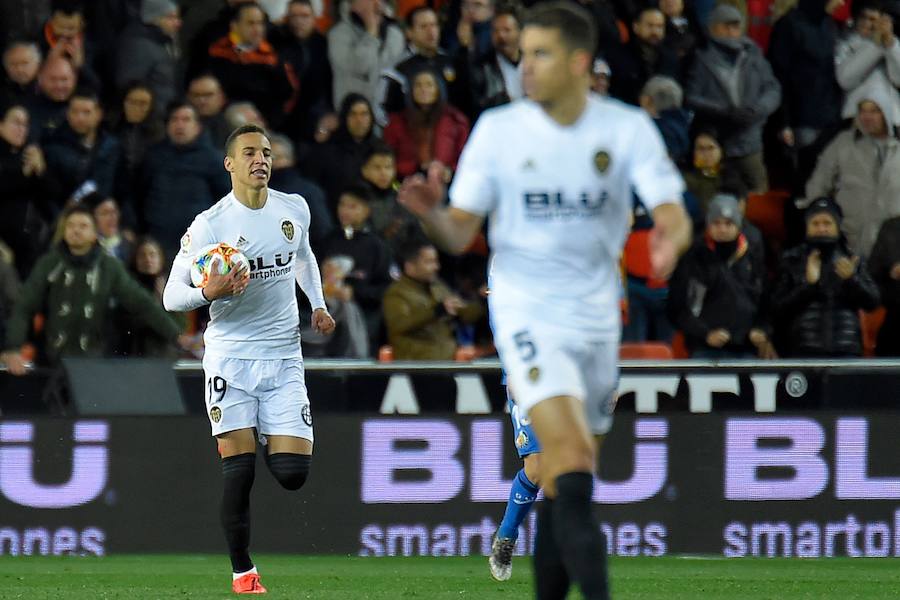 Las mejores imágenes del partido de vuelta de cuartos de final en Mestalla