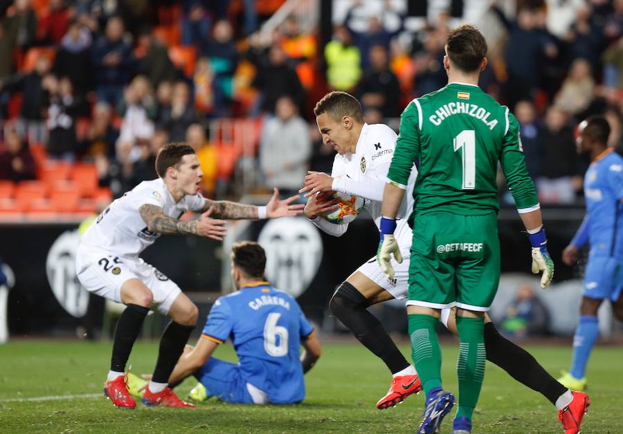 Las mejores imágenes del partido de vuelta de cuartos de final en Mestalla