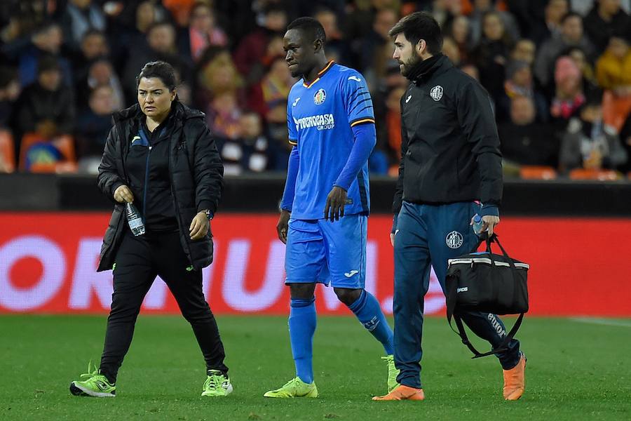 Las mejores imágenes del partido de vuelta de cuartos de final en Mestalla