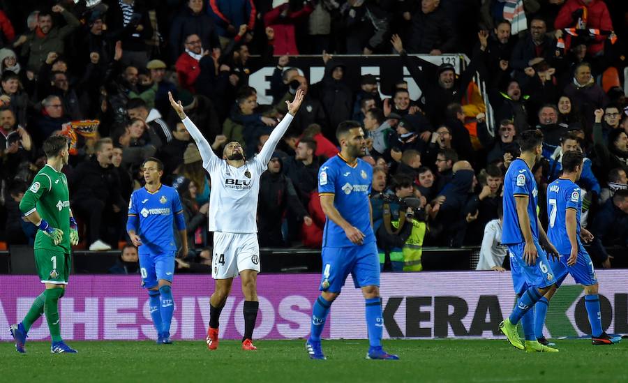 Las mejores imágenes del partido de vuelta de cuartos de final en Mestalla